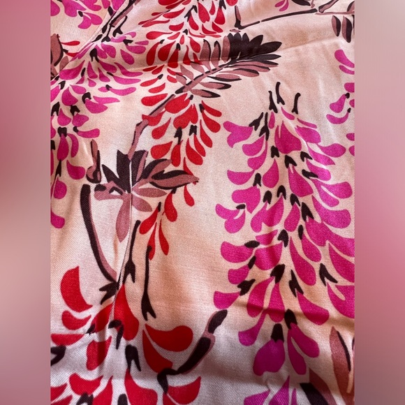 Beautiful Boden Blouse Pink Floral Size 16 - Picture 2 of 9